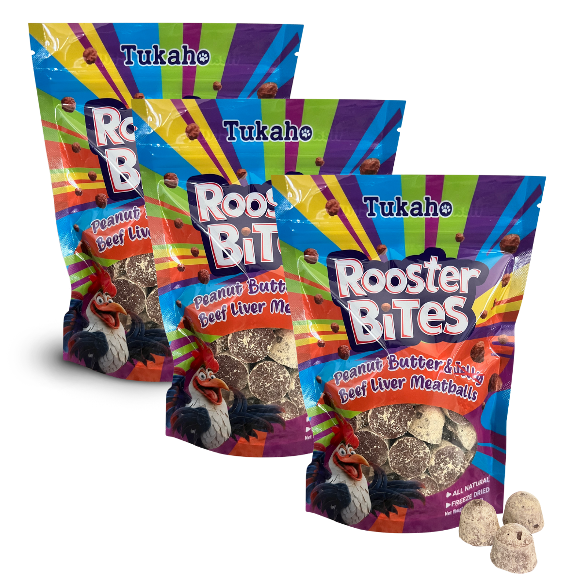 PB Liver Rooster Bites - The Treat Even the Pickiest Pets Go Absolutely Nuts For